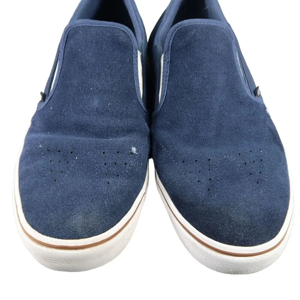 Etnies Shoes Mens 9 Sneakers Marana Slip On Casual Leather Skate Active Blue Low